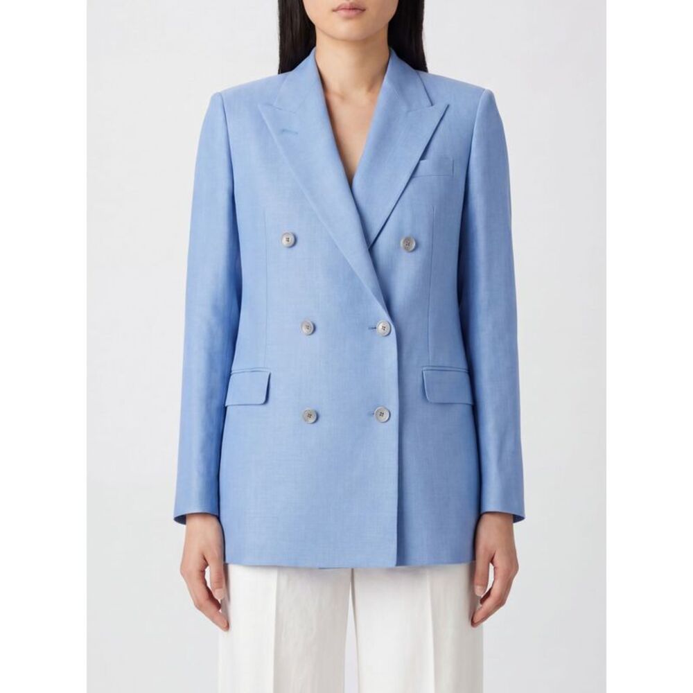 Tagliatore Blazer Woman Gnawed Blue